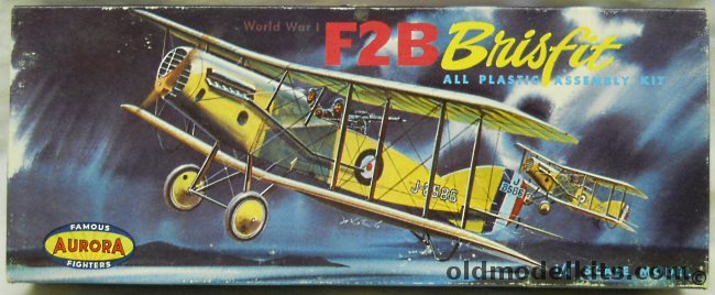 Aurora 1/48 F2B Brisfit - (F.2B), 113-98 plastic model kit